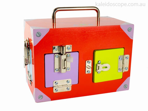 Coloured Lock Activity Box