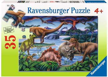 Rburg - Dinosaur Playground Puzzle 35pcdinosaur