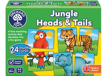 Orchard Toys - Jungle Heads & Tails Game