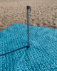 BEACH MAT WITH UMBRELLA HOLE