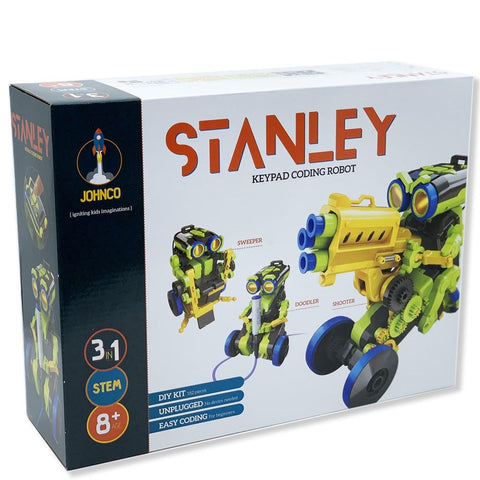 JOHNCO - STANLEY: 3-IN-1 KEYPAD CODING ROBOT