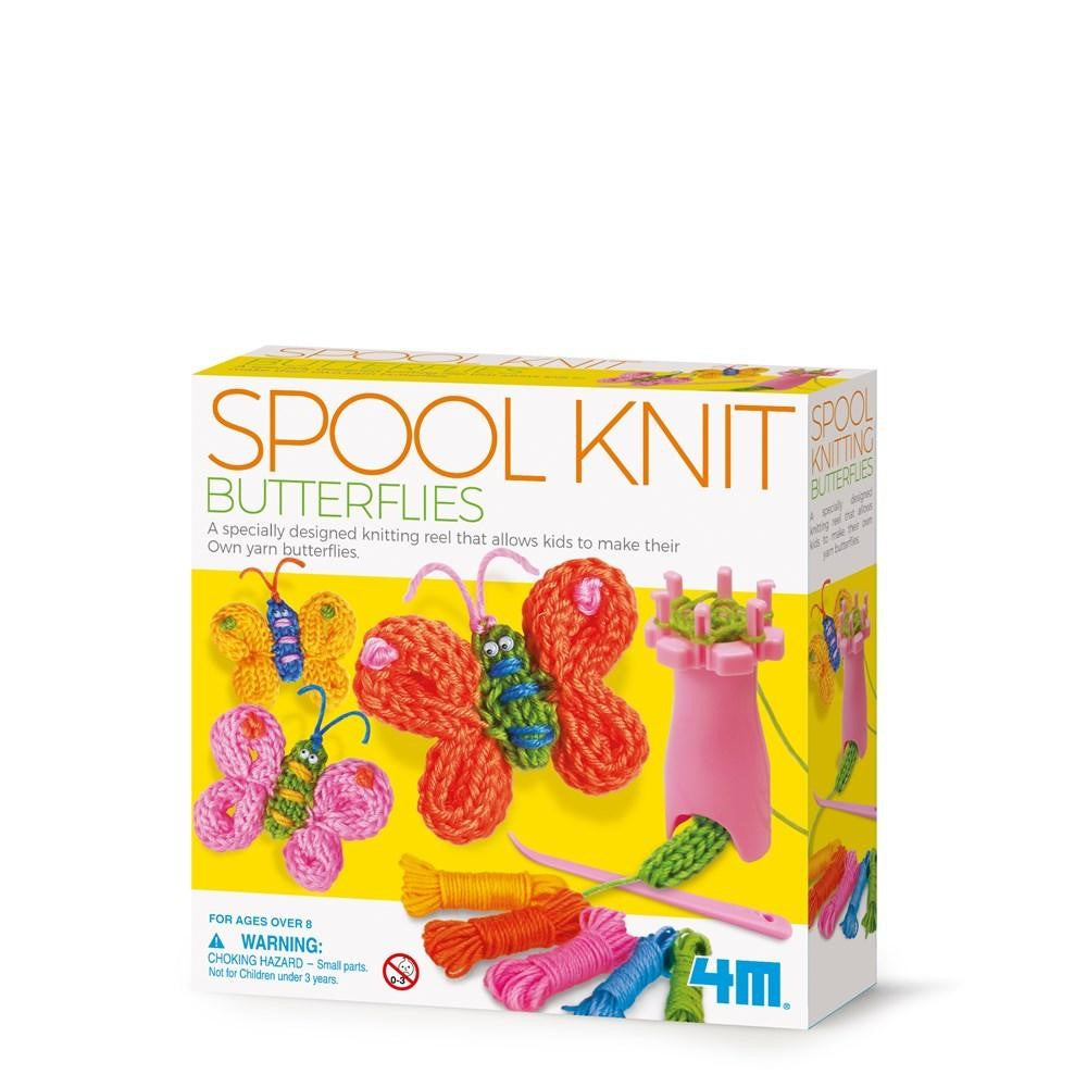 4M - SPOOL KNIT BUTTERFLIES KIT – Torquay Toys