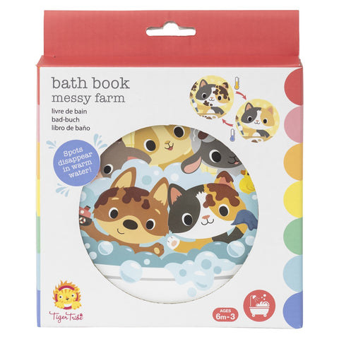 Tiger Tribe - Bath Book - Messy Farm