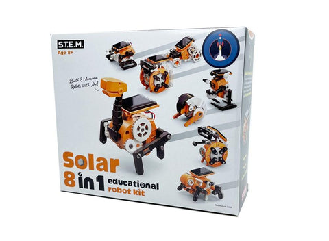 JOHNCO - 8 IN 1 SOLAR EDUCATIONAL ROBOT KIT