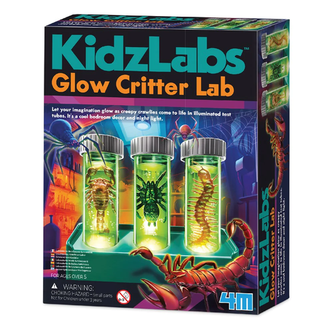 4M - KIDZLABS - GLOW CRITTER LAB