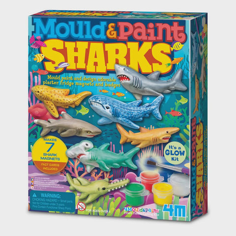 4M - MOULD & PAINT - SHARKS