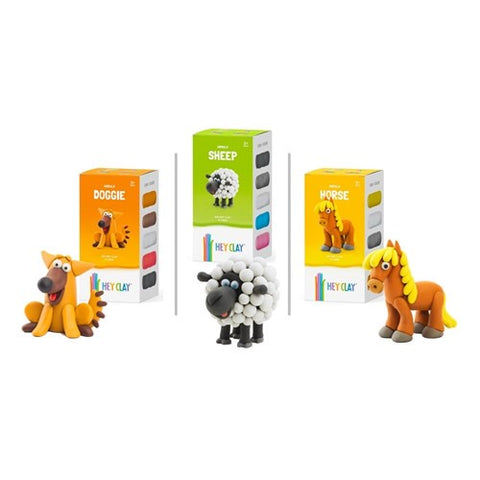 HEY CLAY ANIMALS ASSORTMENT