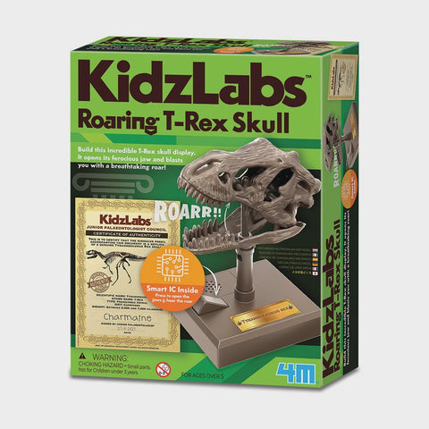 KIDZLABS - ROARING T-REX SKULL