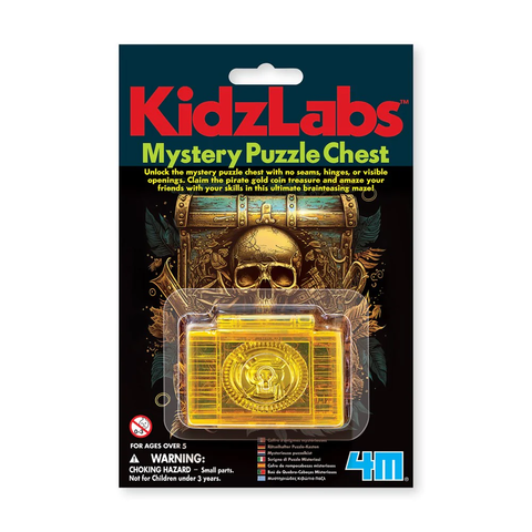 4M - KIDZLABS - MYSTERY PUZZLE CHEST