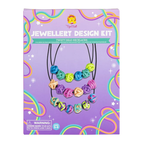 Tiger Tribe - Jewellery Design Kit - Twisty Beads Necklaces