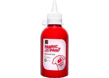 Fabric and Craft Paint - Red