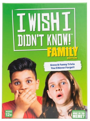 What Do You Meme - I Wish I Didn't Know! Family Edition