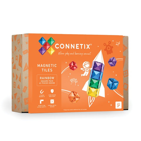 Connetix - Rainbow Square Pack 42 pc