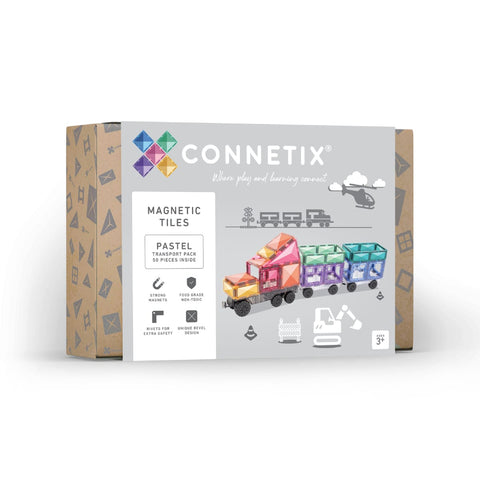 Connetix - Pastel Transport Pack 50 pc