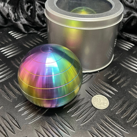 MEGA Oil Slick Spinning Gyro - 807 grams