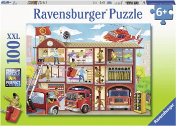 Rburg - Firehouse Frenzy Puzzle 100pc