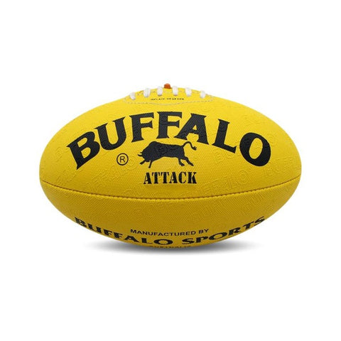 Buffalo All Weather Synthetic Football - Yellow 4
