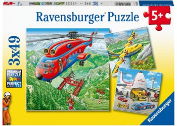 Ravensburger - Above the Clouds 3x49 pieces
