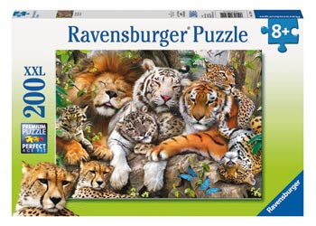 Ravensburger - Big Cat Nap Puzzle 200pc