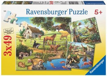Rburg Forest Zoo & Pets Puzzle
