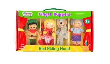 Fiesta Crafts - Red Riding Hood Finger Puppet Set