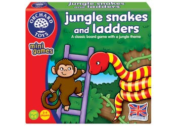 Orchard Toys - Jungle Snakes and Ladders Game