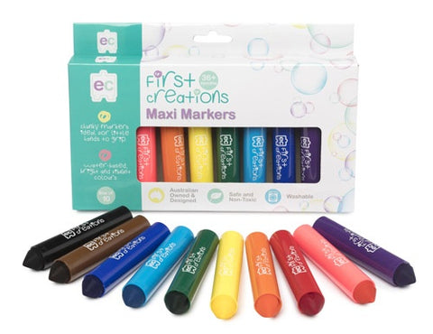 First Creations Maxi Markers Box of 10