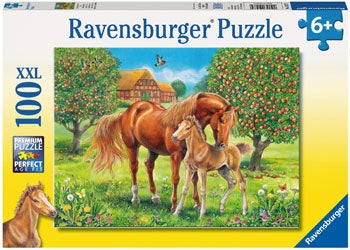 Ravensburger - Horses in the Field Puzzle 100 pieces