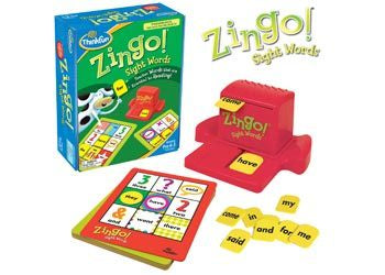Zingo Sight Word Games