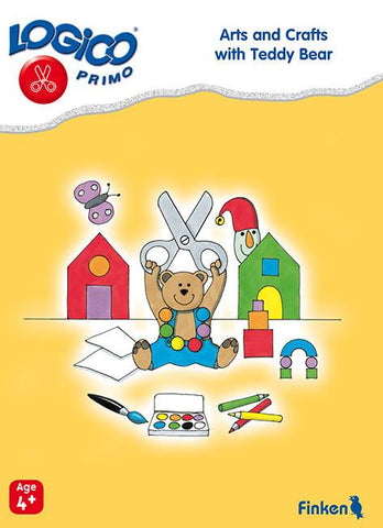 Arts and crafts with Teddy bear, LOGICO Primo Learning Cards