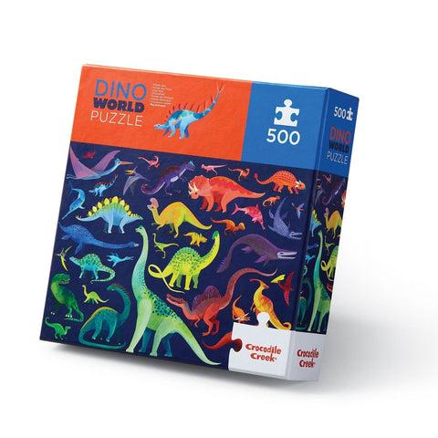 Crocodile Creek - Family Puzzle 500 pc - Dino World