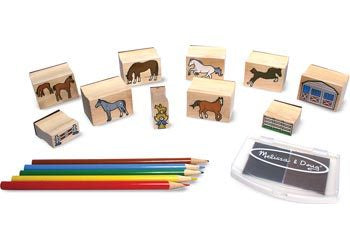 M&D - Horses Stamp Set