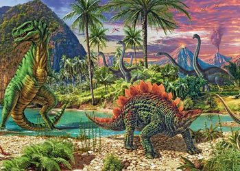 Rburg - Land of the Dinosaurs Puzzle 200pc