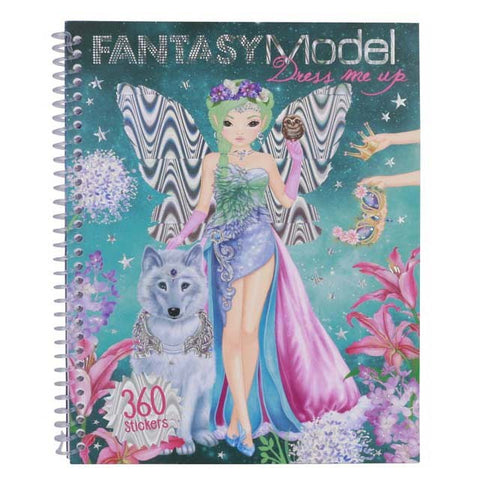 Fantasy Model – Dress Me Up Sticker Book
