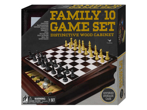 FAMILY 10 GAME SET