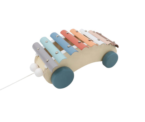 CALM & BREEZY PULL A LONG XYLOPHONE CAR