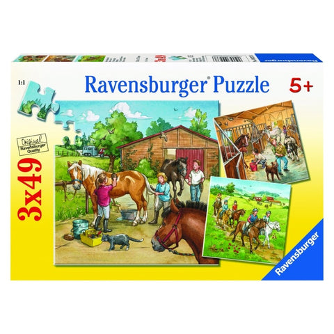 Rburg - A  day with horses 3x49pc