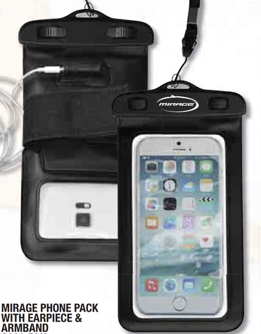 Mirage Phone Pack with Earpiece & Armband