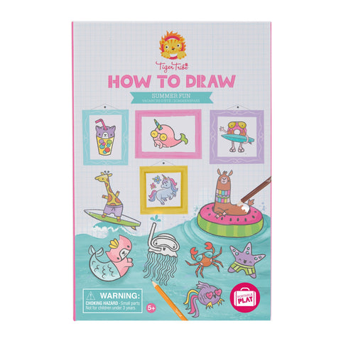 Tiger Tribe - How-to-Draw - Summer Fun