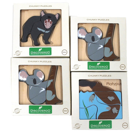 Discoveroo - Chunky Puzzles Aussie Animals