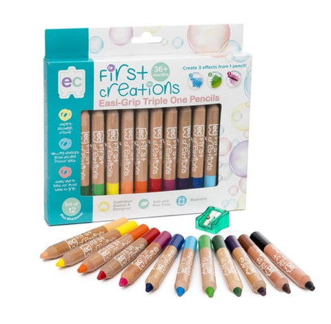 Easi-Grip Watercolour Pencils Pack of 12