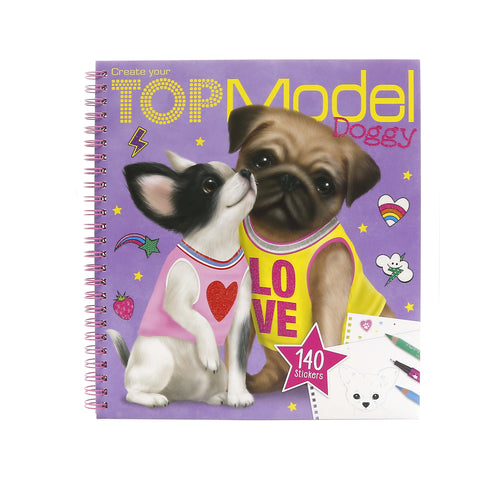 Top Model – Doggy Colouring Book