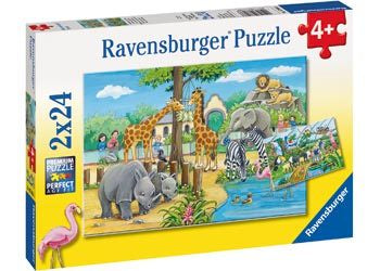 Welcome to the Zoo Puzzle 2 x 24pc