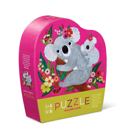 Crocodile Creek - Mini Puzzle 12 pc - Koala Cuddle