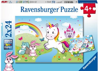 Rburg - Fairytale Unicorn Puzzle 2x24p