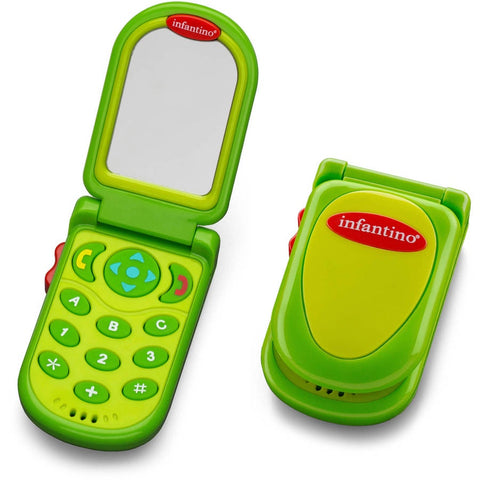 FLIP & PEEK FUN PHONE - GREEN