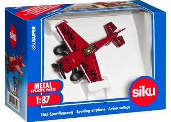Siku – Sporting Airplane – 1:87 Scale