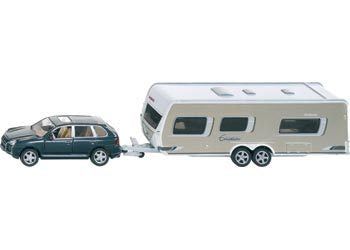 Siku – Car With Caravan -1:55 Scale