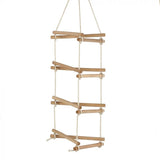 3-SIDED ROPE LADDER WITH TEAL HANGER