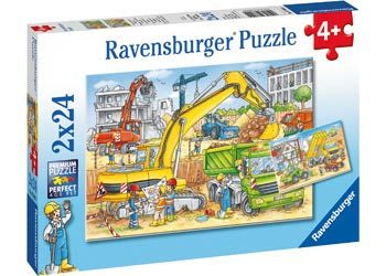Ravensburger - Hard At Work Puzzle 2x24pc